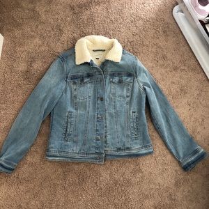 Sherpa Jean Jacket